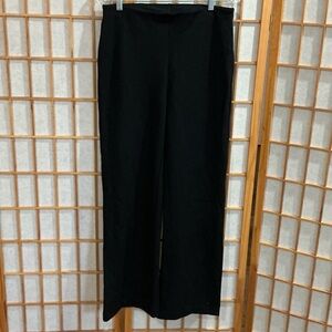 BLACK PULL ON TAHARI DRESS PANTS